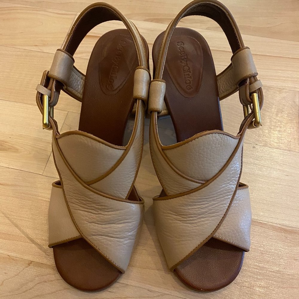 See by Chloe Hella Sandals - LIGHTLY WORN!
